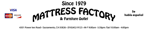 Mattress Factory Logo